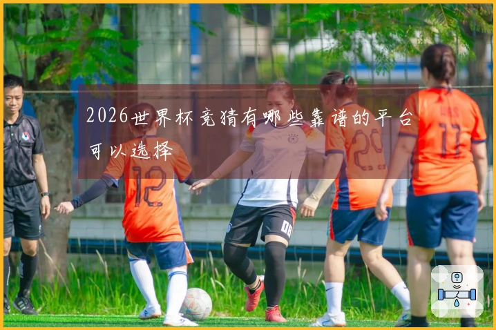 2026世界杯竞猜有哪些靠谱的平台可以选择